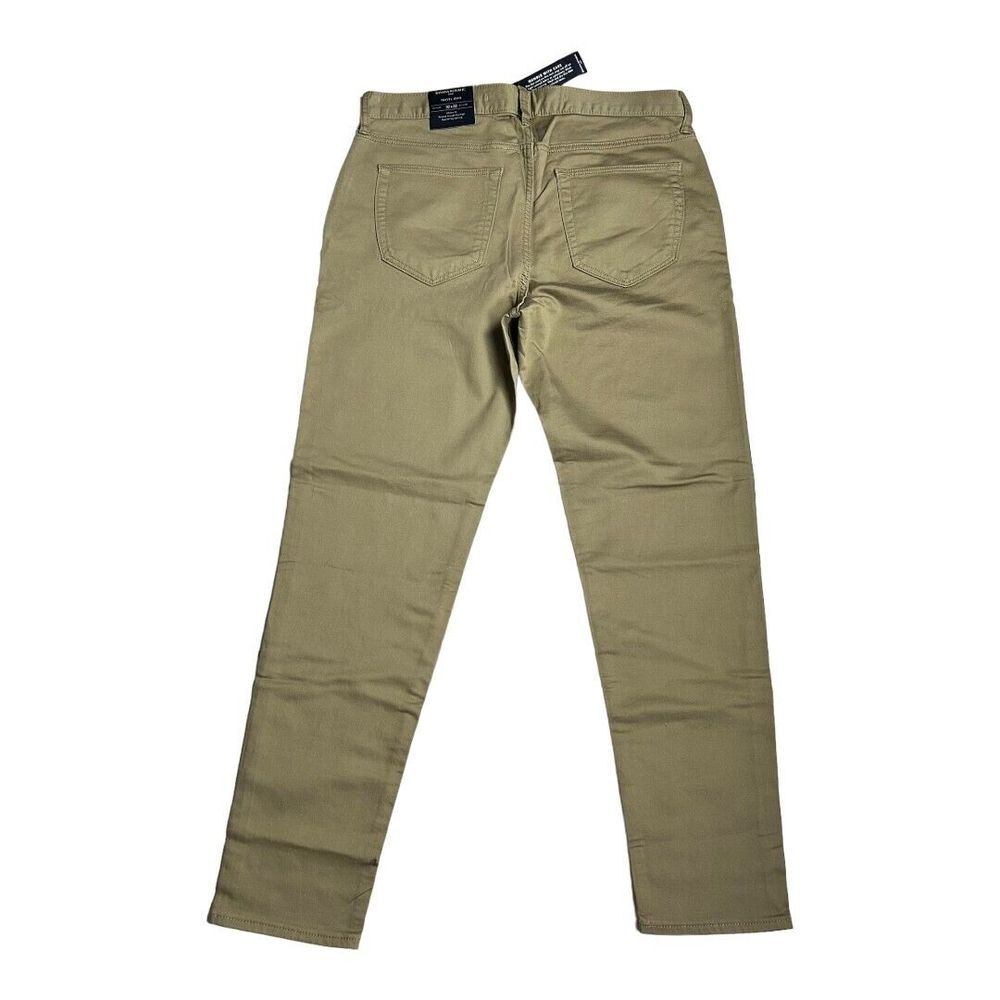 NWT Banana Republic Brown Athletic Fit Travel Casual Jeans Men's Size 32 x 32 - Picture 2 of 8